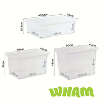 Wham Crystal 7-Piece Multisize Storage Boxes & Lid Set