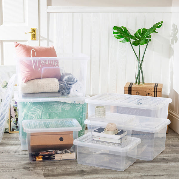 Wham Crystal 7-Piece Multisize Storage Boxes & Lid Set