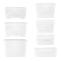 Wham Crystal 7-Piece Multisize Storage Boxes & Lid Set