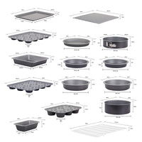 Baker & Salt 15-Piece Ultimate Non-Stick Baking Set