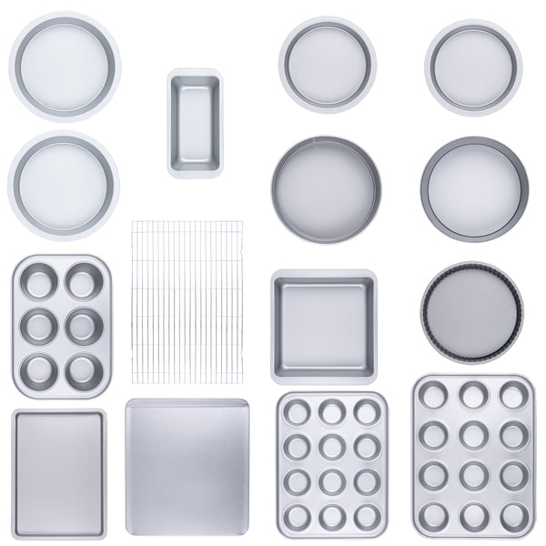 Baker & Salt 15-Piece Ultimate Non-Stick Baking Set