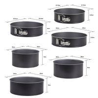 Baker & Salt 6-Piece Springform & Loose Bottom Cake Tin Set
