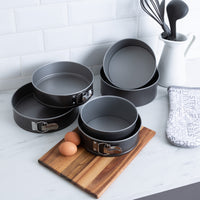 Baker & Salt 6-Piece Springform & Loose Bottom Cake Tin Set