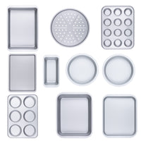 Baker & Salt 10-Piece Medium Non-Stick Family Bakeware Set