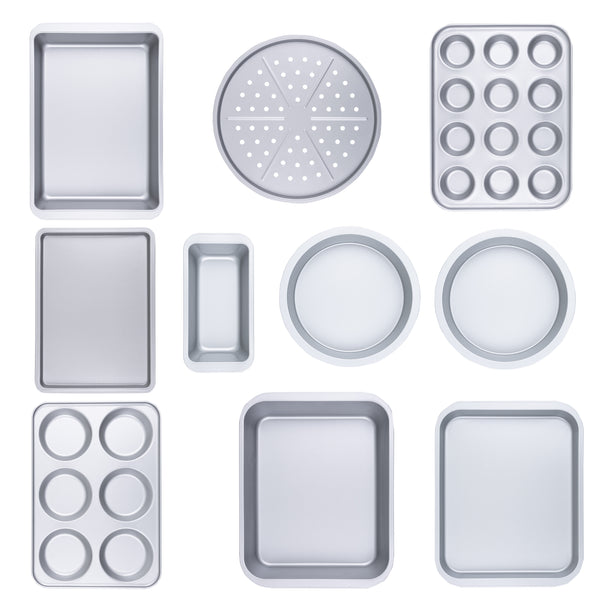 Baker & Salt 10-Piece Medium Non-Stick Family Bakeware Set