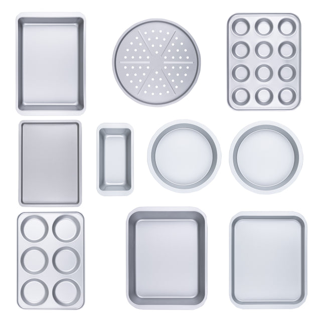 Baker & Salt 10-Piece Medium Non-Stick Family Bakeware Set