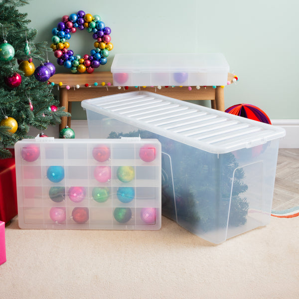Wham Festive 3-Piece Christmas Storage Set for Tree & Baubles