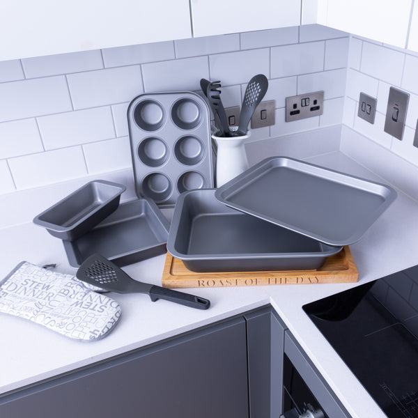 Baker & Salt 5-Piece Non-Stick Baking & Roasting Set