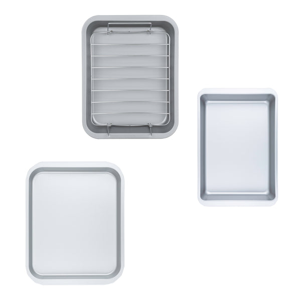 Baker & Salt 3-Piece Non-Stick Medium Dinner Party Set