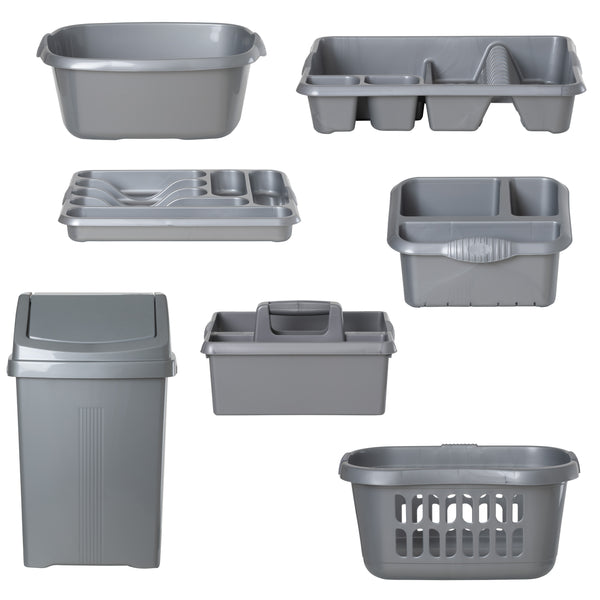 Wham Casa 7-Piece Kitchen Set Silver