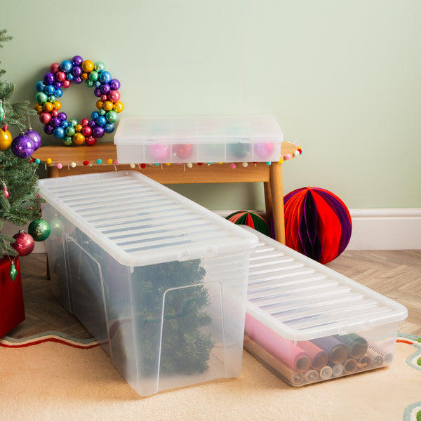 Wham Festive 3-Piece Christmas Storage Set for Tree, Baubles & Decorations