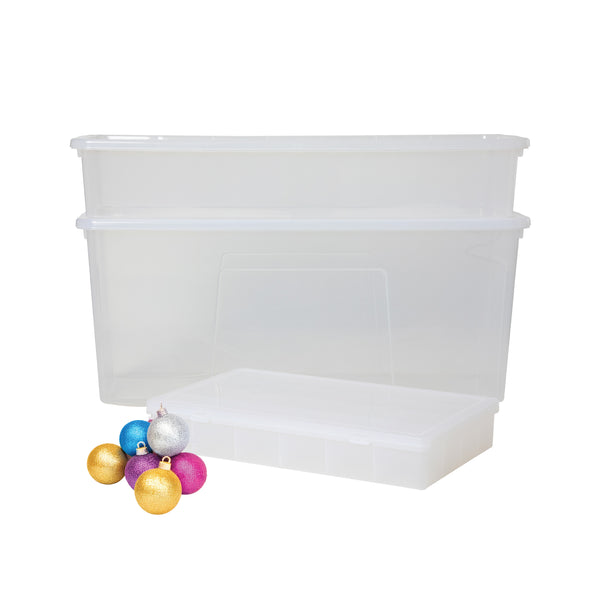 Wham Festive 3-Piece Christmas Storage Set for Tree, Baubles & Decorations