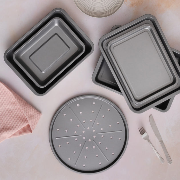 BetterWare Essentials 6-Piece Non-Stick Baking & Roasting Set