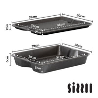 Sizzll Non-Stick Tray & Roasting Tin Bundle