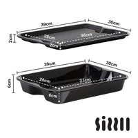 PFAS Free Sizzll Enamel Tray & Roasting Tin Bundle