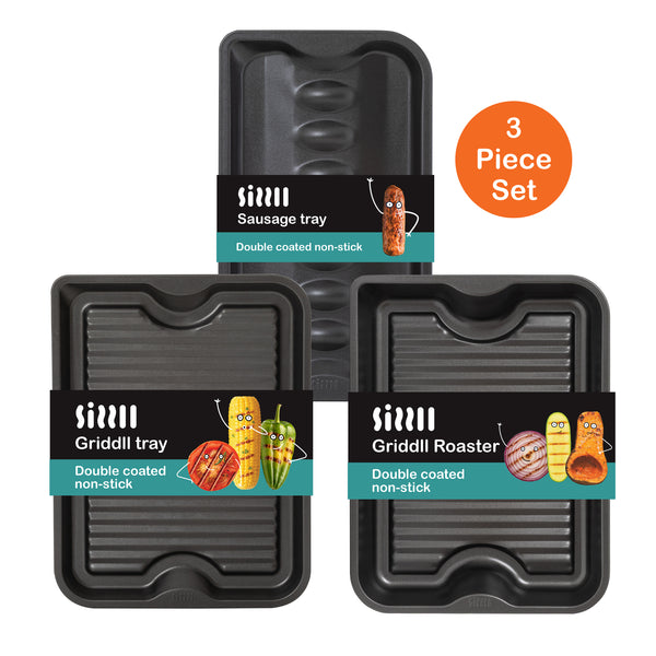 Sizzll Non-Stick Range 3 Piece Bundle