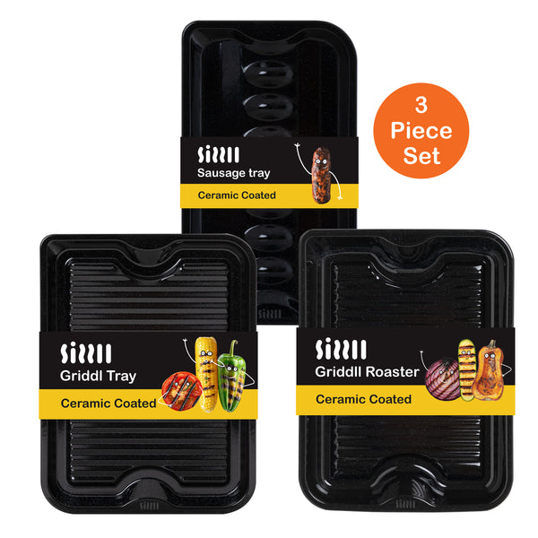 PFAS Free Sizzll Enamel Range 3 Piece Bundle