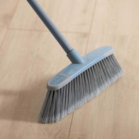 BetterWare Soft Bristle Broom with 3 Piece Handle