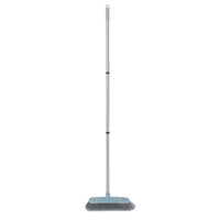 BetterWare Soft Bristle Broom with 3 Piece Handle