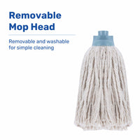 BetterWare Cotton Mop with 3 Piece Handle