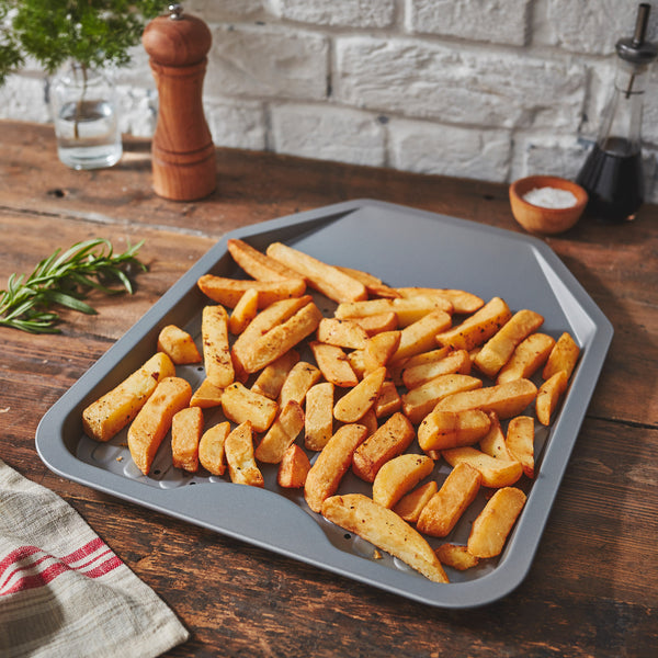 Baker & Salt 38.5cm Non-Stick Aerated Chip Tray