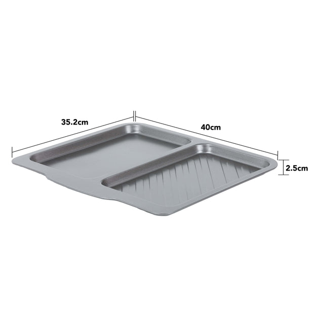 Baker & Salt Non-Stick Dual Oven Tray