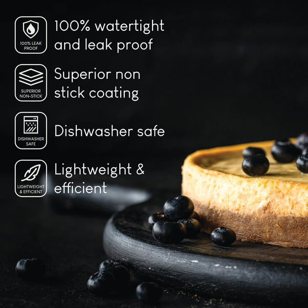 PushPan 18cm (7 Inch) Non-Stick Deep Cake Tin