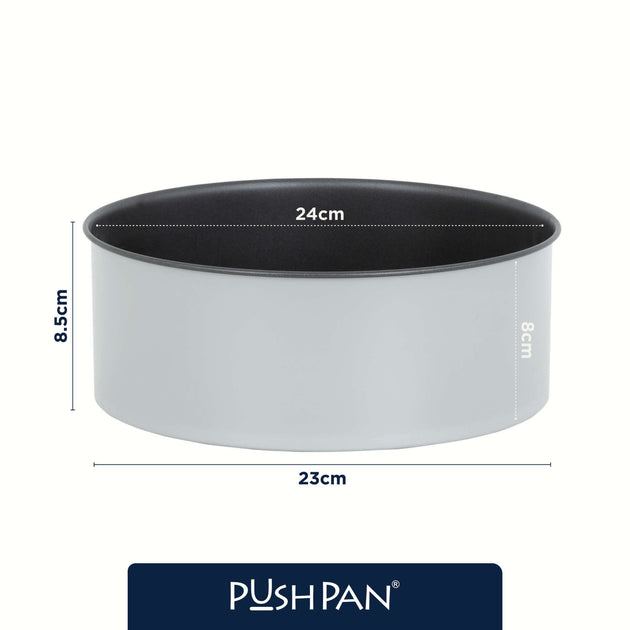 PushPan 23cm (9 Inch) Non-Stick Deep Cake Tin