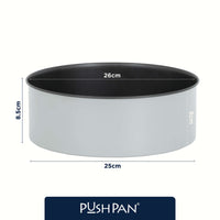 PushPan 25cm (10 Inch) Non-Stick Deep Cake Tin