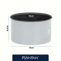 PushPan 15cm (6 Inch) Non-Stick Deep Cake Tin