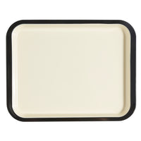 PFAS Free Signature Two-Tone 41cm Enamel Oven Tray - Black/Cream