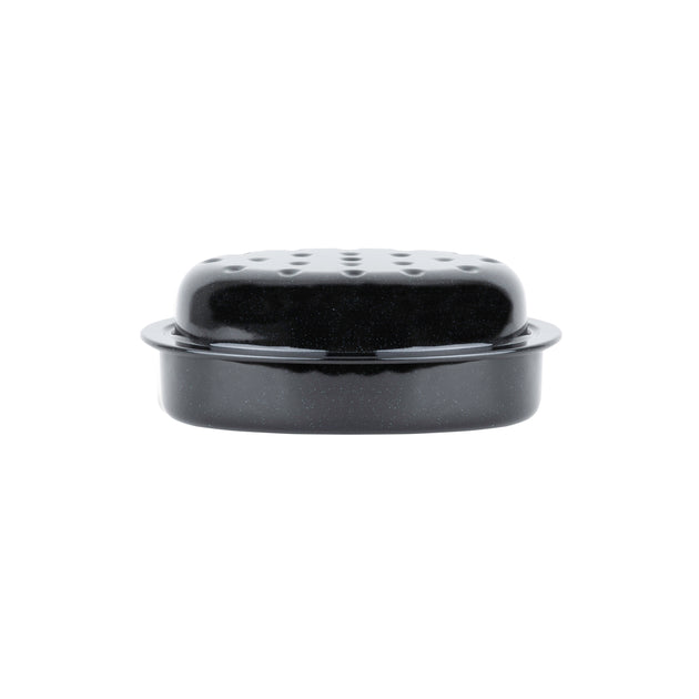 Wham Enamel Oval Roaster and Lid