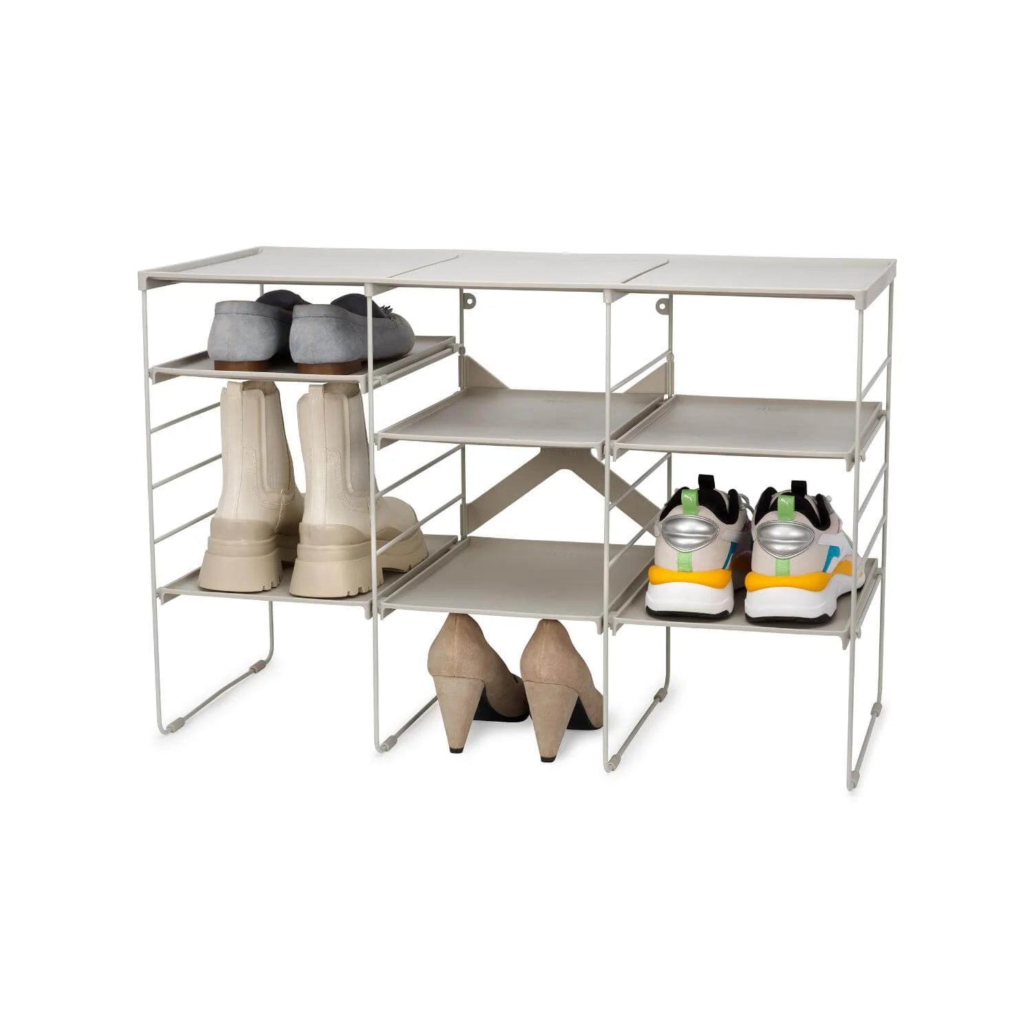 Shoe Level Rack Joseph Joseph Level Large Adjustable Shoe Rack – BetterWare