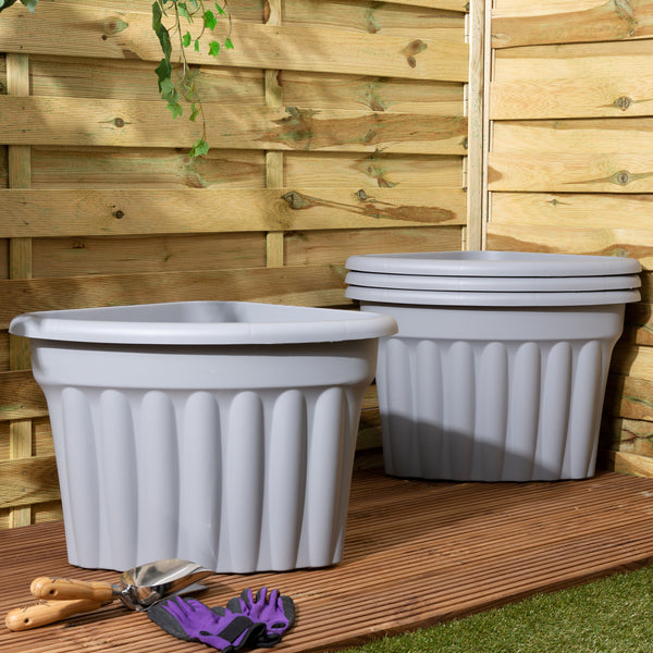 Wham Vista 49cm Corner Plastic Garden Planter