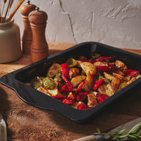 PFAS Free Signature Enamel Handled 30cm Roaster