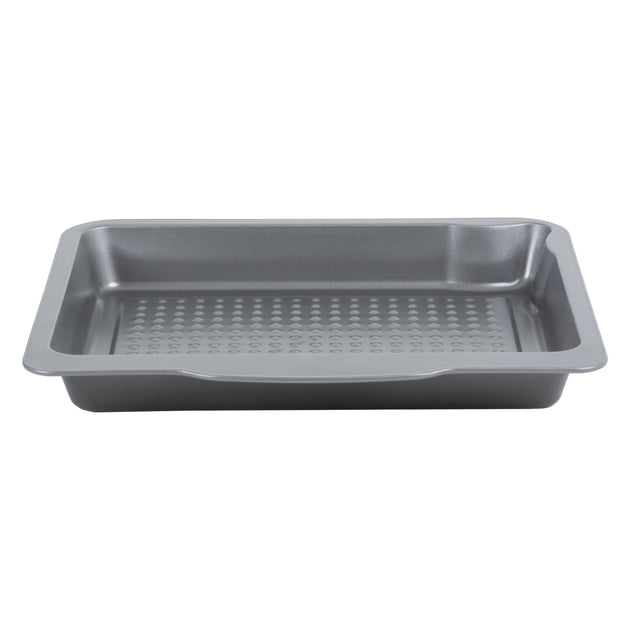 Baker & Salt 41cm Large Roaster with Handle & Pourer