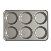 Baker & Salt Non-Stick 6 Cup Yorkshire Pudding Tin