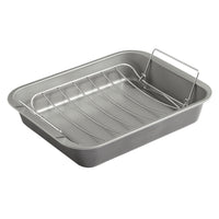 Baker & Salt Non-Stick Roasting Tin with Rack 36cm