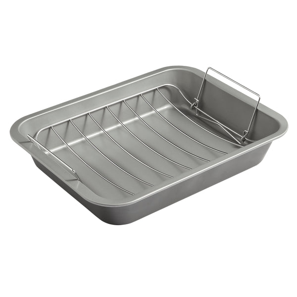 Baker & Salt Non-Stick Roasting Tin with Rack 41cm