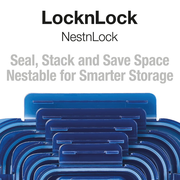 Lock & Lock NestnLock 5 Piece Container Set