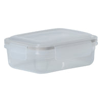 Set of 5 - Hobby Life Rectangular Shallow Clip Airtight Food Containers