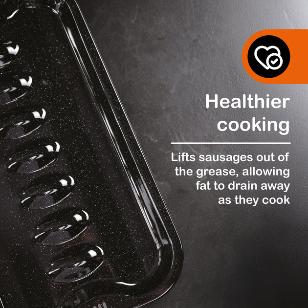 Sizzll Enamel Sausage Tray