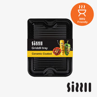 Sizzll Griddll 39cm Enamel Tray