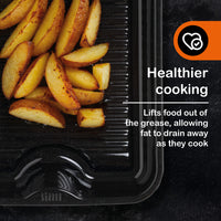 Sizzll Griddll 39cm Enamel Roasting Tin