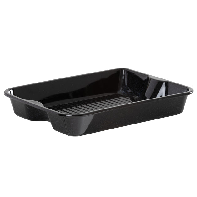 Sizzll Griddll 39cm Enamel Roasting Tin