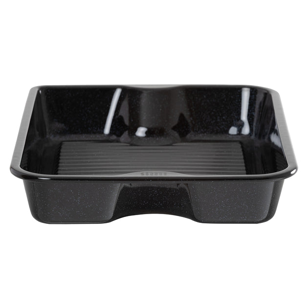 Sizzll Griddll 39cm Enamel Roasting Tin
