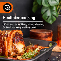 Sizzll Griddll 39cm Non-Stick Roasting Tin