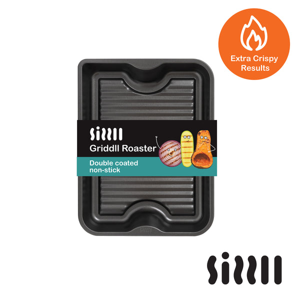 Sizzll Griddll 39cm Non-Stick Roasting Tin