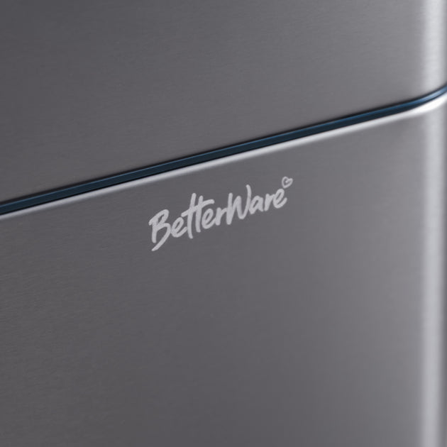 50L Stainless Steel Wing Open Sensor Bin