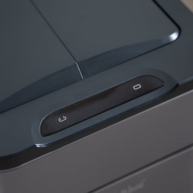 50L Stainless Steel Wing Open Sensor Bin